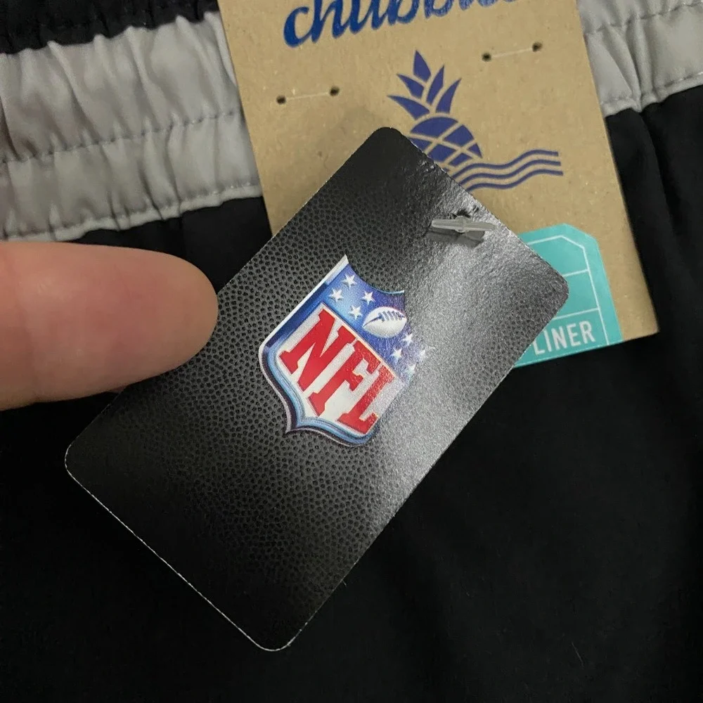 Chubbies Secret Raiders Shorts Mens 2XL Black 5.5